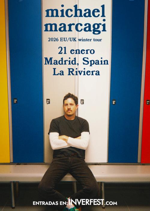 Cartel de Concierto de Michael Marcagi en Madrid