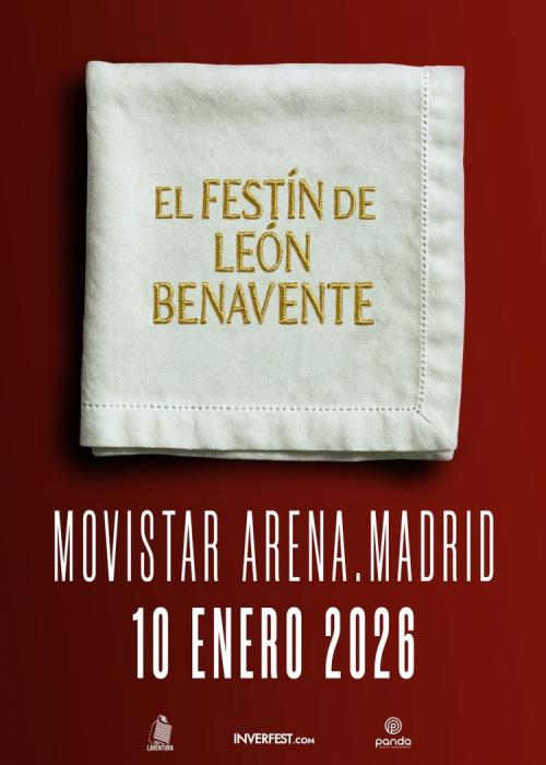 Cartel de Concierto de León Benavente en Madrid