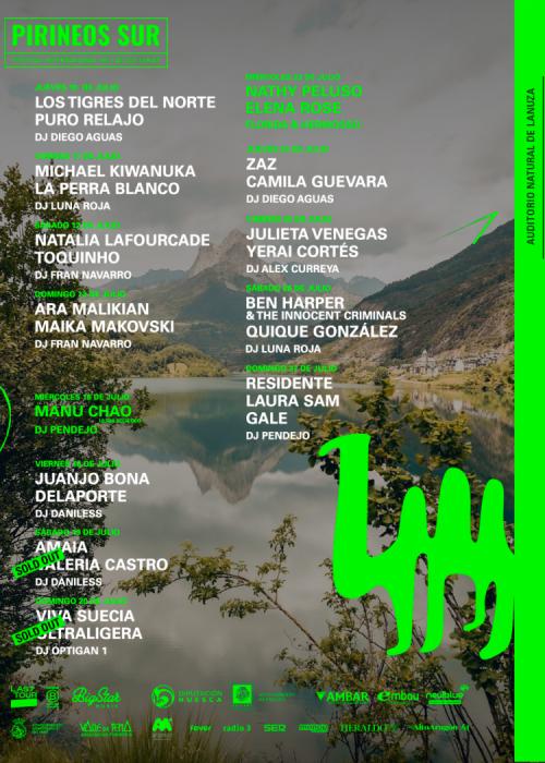 Cartel de Nathy Peluso + Elena Rose en Lanuza