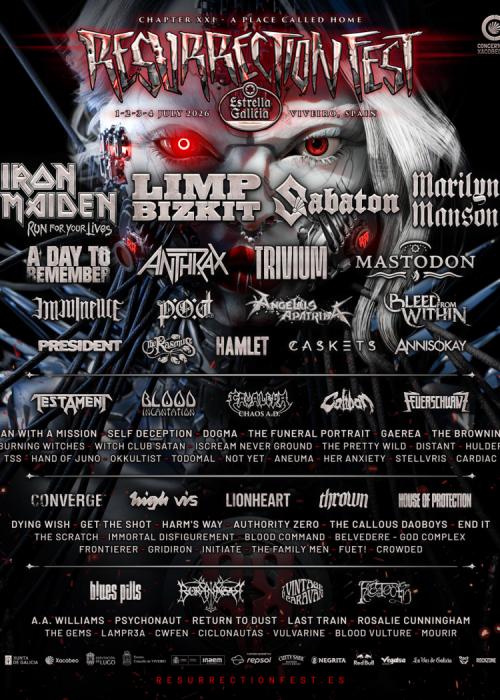 Cartel de Resurrection Fest 2026