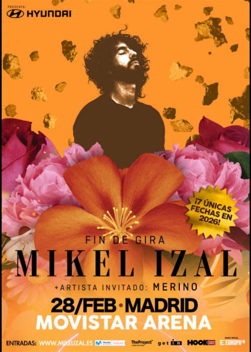 Cartel de Concierto de Mikel Izal en Madrid