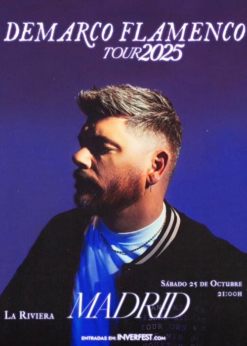 Cartel de Concierto de Demarco Flamenco en Madrid