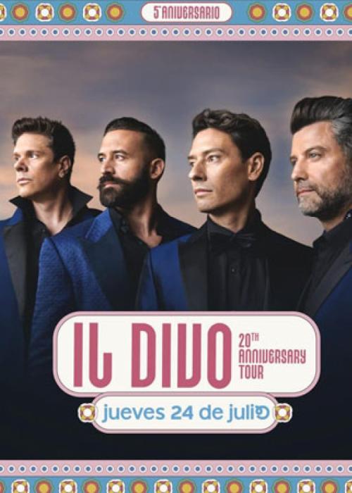 Cartel de Concierto de Il Divo en Castellón