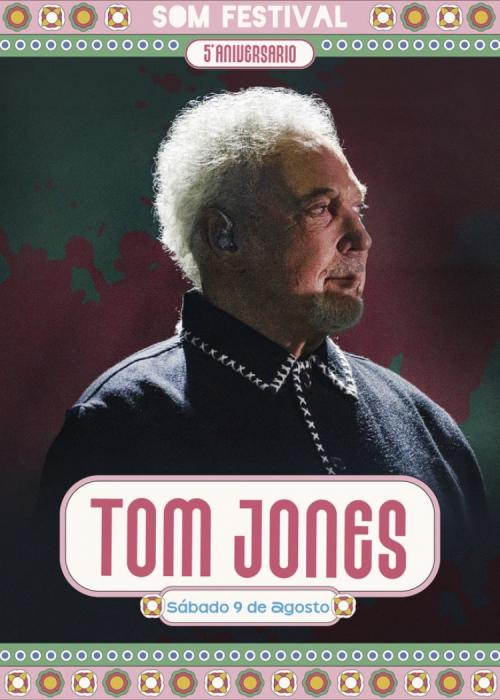 Cartel de Concierto de Tom Jones en Castellón