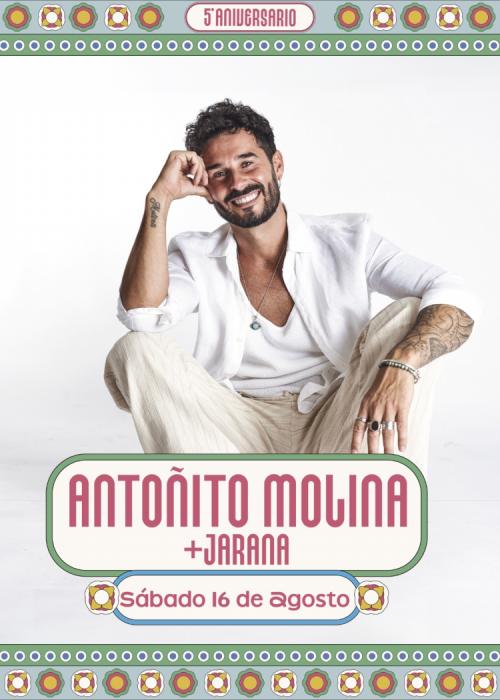 Cartel de Concierto de Antoñito Molina en Castellón