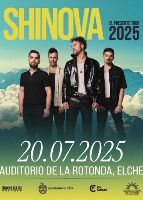 Cartel de Concierto de Shinova en Elche - Alicante