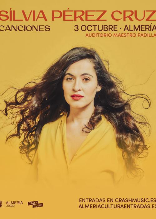 Cartel de Concierto de Silvia Pérez Cruz en Almería