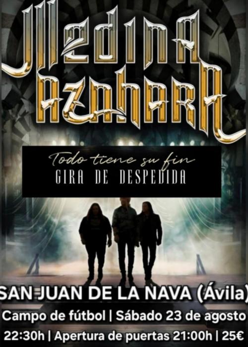 Cartel de Medina Azahara en San Juan de la Nava - Ávila