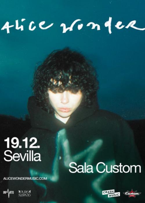 Cartel de Concierto de Alice Wonder en Sevilla