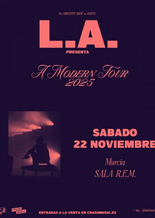 Cartel de Concierto de L.A. en Murcia