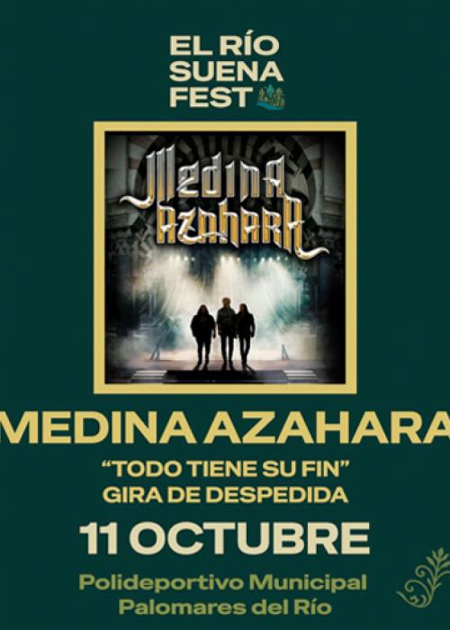 Cartel de Medina Azahara en Palomares del Río - Sevilla