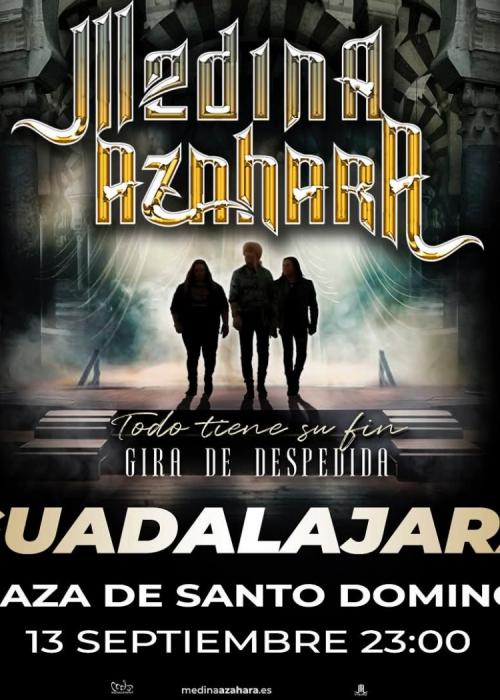 Cartel de Concierto de Medina Azahara en Guadalajara