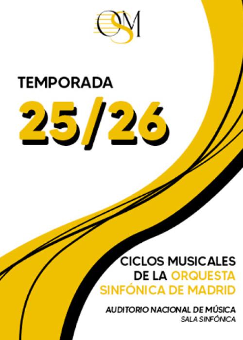 Cartel de Orquesta Sinfónica de Madrid Concierto Nº 8 en Madrid