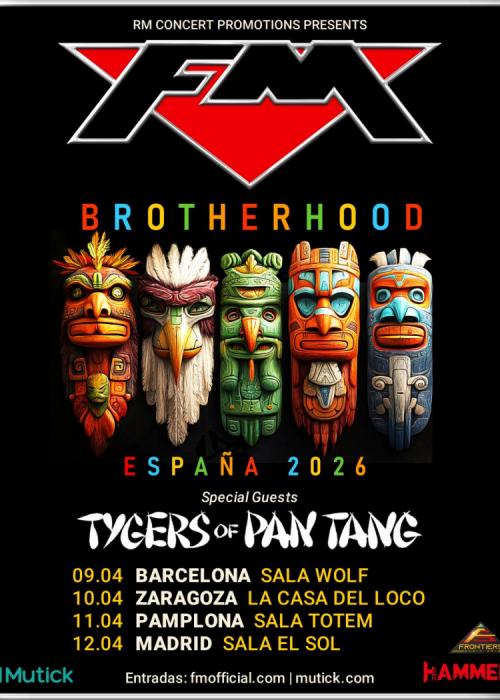 Cartel de Concierto de FM + Grand Slam en Pamplona