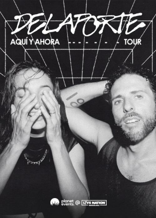 Cartel de Concierto de Delaporte en Santiago de Compostela