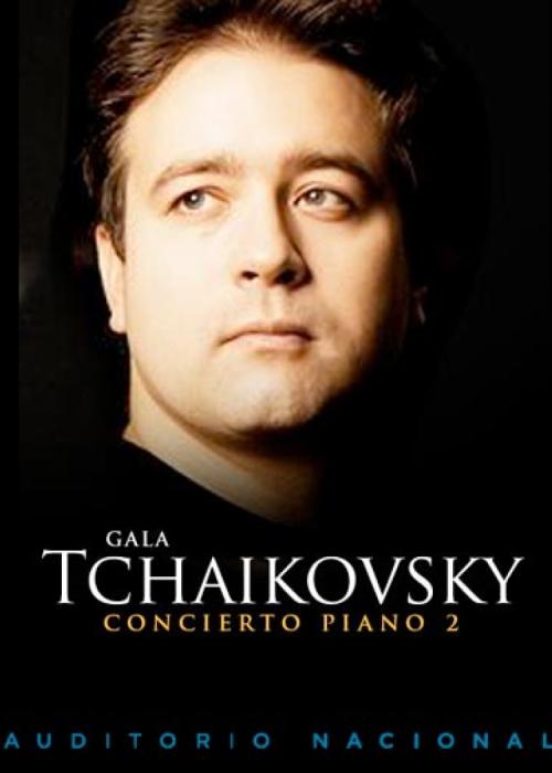 Cartel de Concierto Gala Tchaikovsky - Piano 2 en Madrid