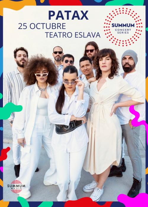 Cartel de Concierto de Patax en Madrid