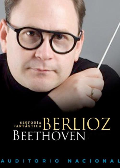 Cartel de Sinfonía Fantástica de Berlioz & Beethoven en Madrid