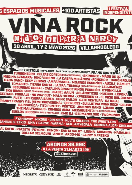 Cartel de Viña Rock 2026