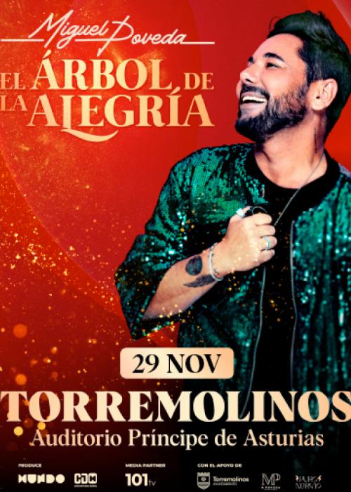 Cartel de Concierto de Miguel Poveda en Torremolinos