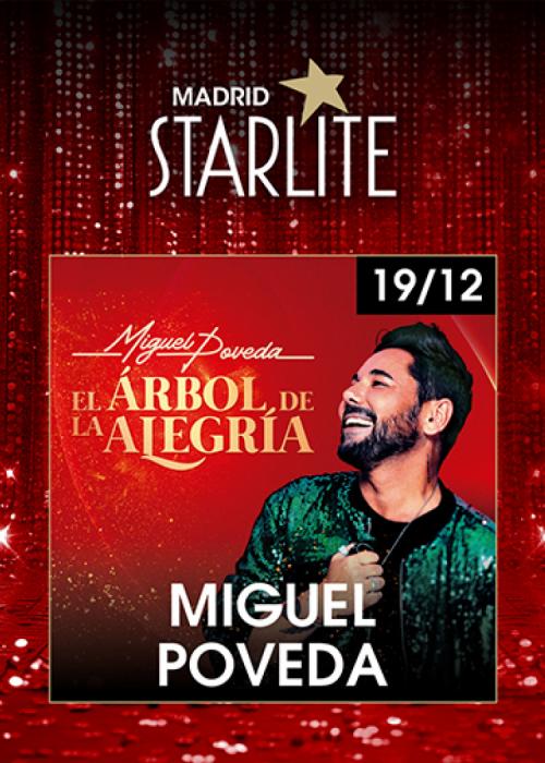 Cartel de Concierto de Miguel Poveda en Madrid