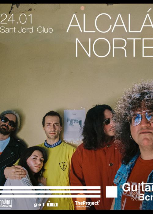 Cartel de Concierto de Alcalá Norte en Barcelona