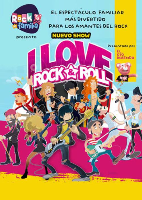 Cartel de Rock en Familia en Madrid (Nuevo Show)