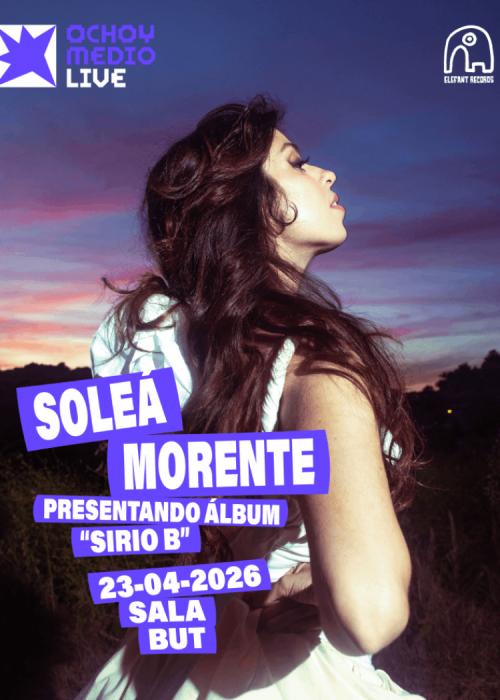 Cartel de Concierto de Soleá Morente en Madrid