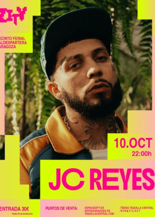 Cartel de Concierto de Jc Reyes en Zaragoza