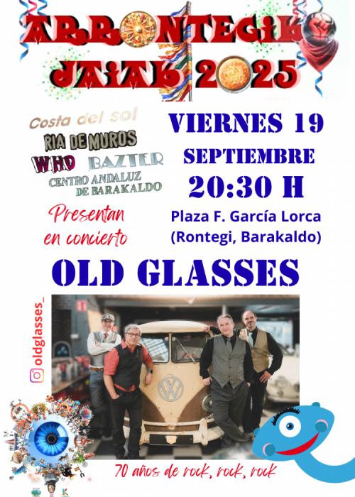 Cartel de OLD GLASSES ARRONTEGIKO JAIETAN