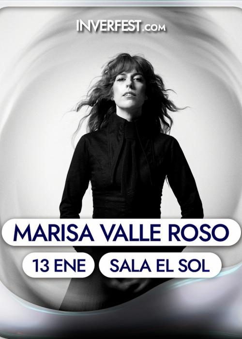 Cartel de Concierto de Marisa Valle Roso en Madrid