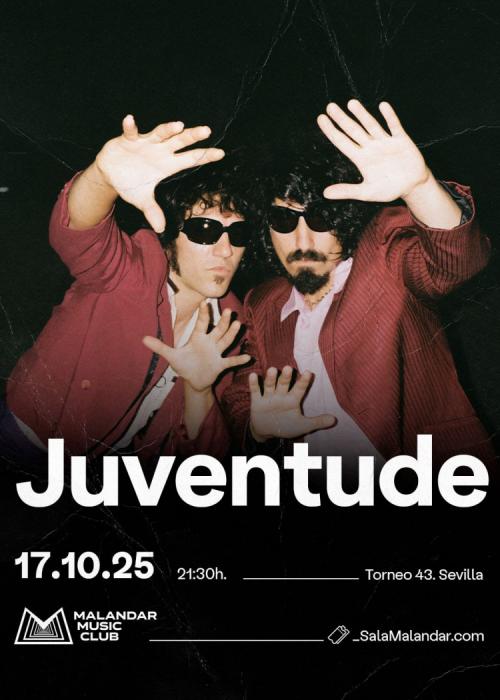Cartel de Concierto de Juventude en Sevilla