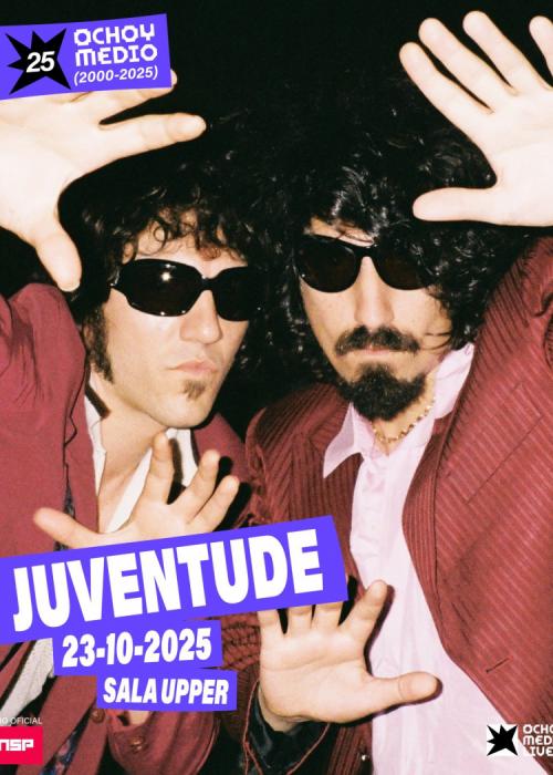 Cartel de Concierto de Juventude en Madrid