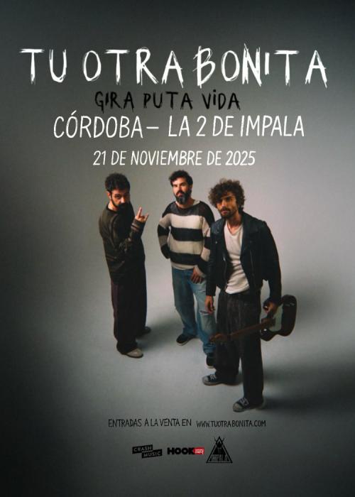 Cartel de Concierto de Tu Otra Bonita en Almería