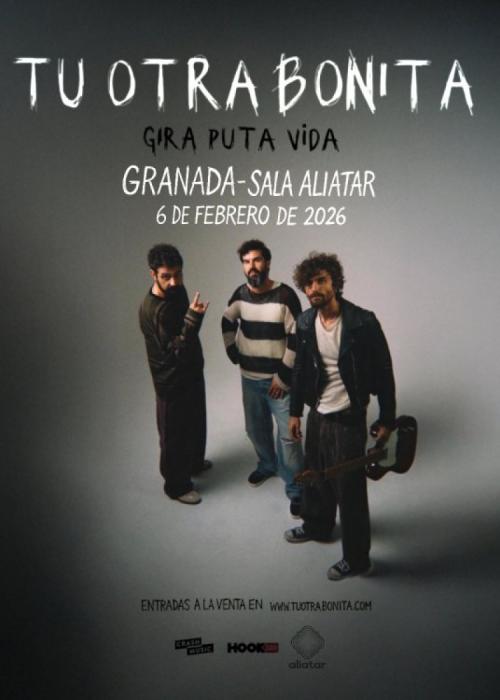 Cartel de Concierto de Tu Otra Bonita en Granada