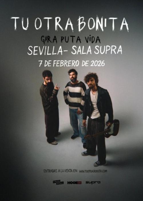 Cartel de Concierto de Tu Otra Bonita en Sevilla