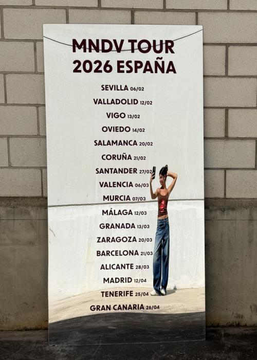 Cartel de Concierto de Mafalda Cardenal en Valladolid