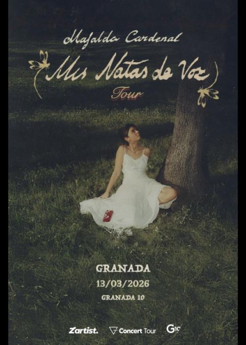 Cartel de Concierto de Mafalda Cardenal en Granada