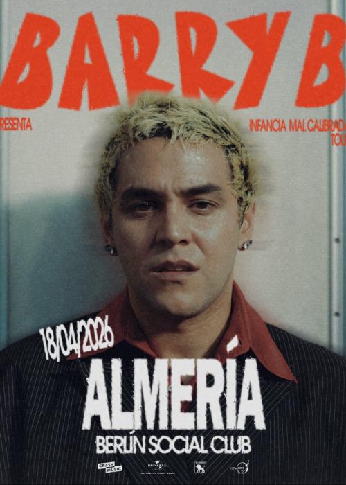 Cartel de Concierto de Barry B en Almería
