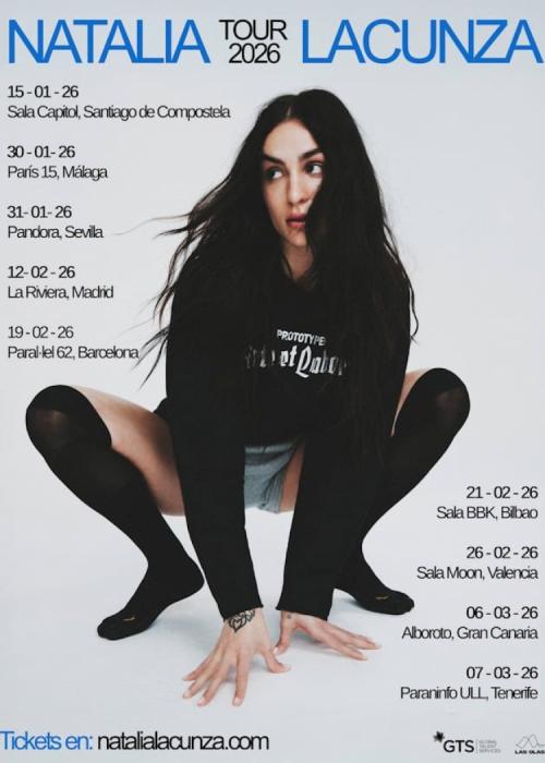 Cartel de Concierto de Natalia Lacunza en Madrid