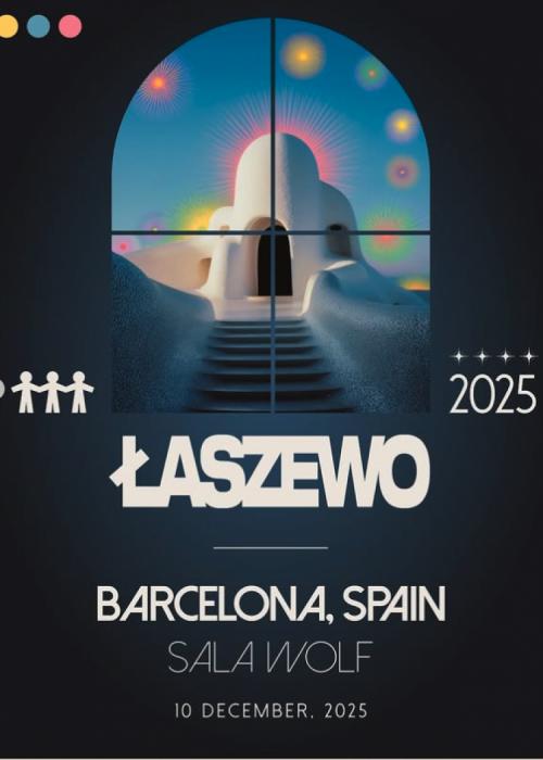 Cartel de Concierto de Łaszewo en Barcelona