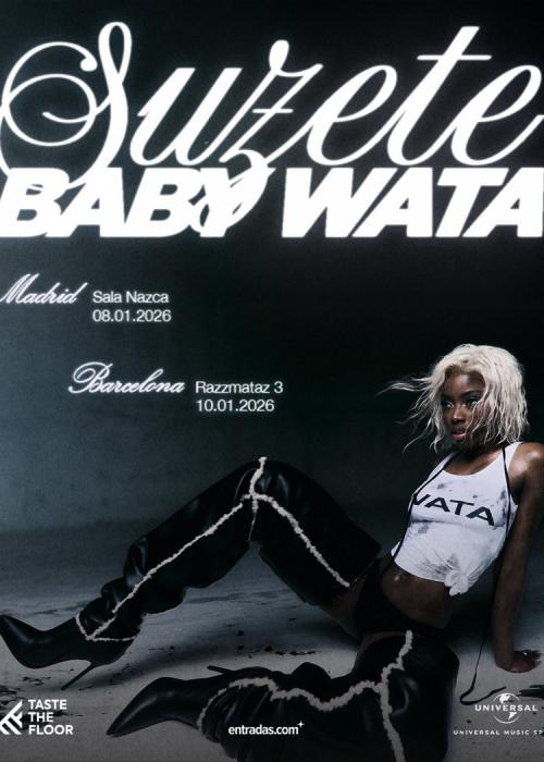 Cartel de Concierto de Suzete en Madrid