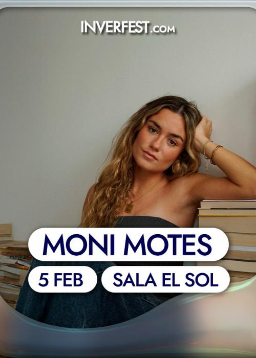 Cartel de Concierto de Moni Motes en Madrid