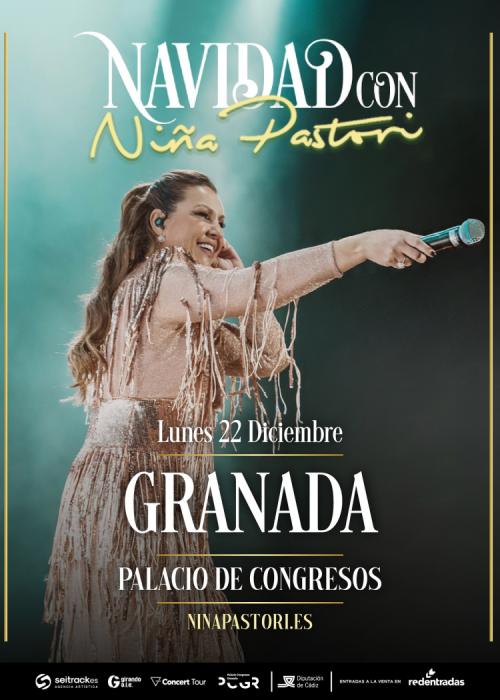 Cartel de Concierto de Niña Pastori en Granada