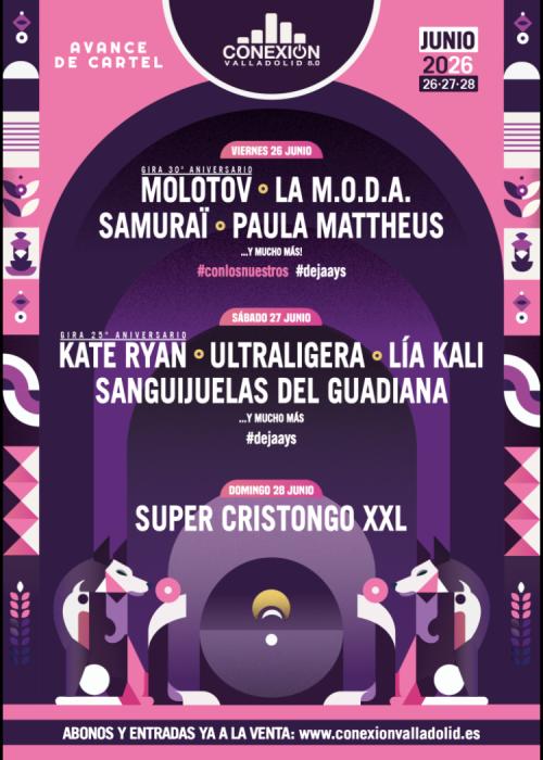 Cartel de Conexión Valladolid 2026