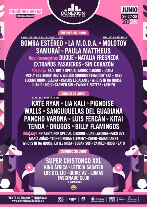 Cartel de Conexión Valladolid 2026