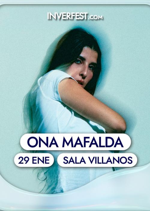 Cartel de Concierto de Ona Mafalda en Madrid