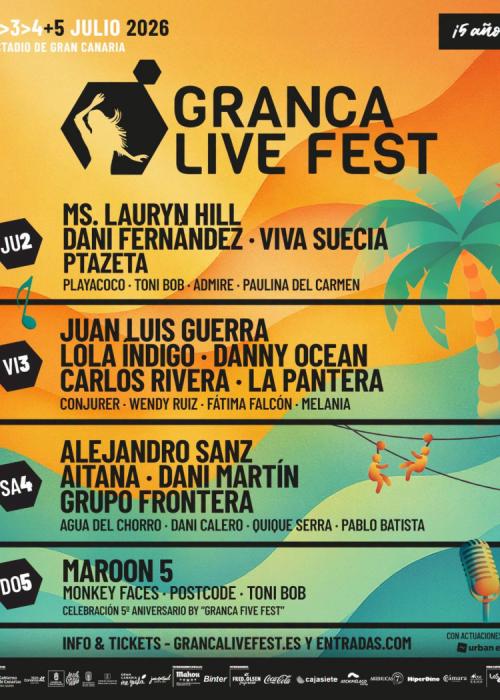 Cartel de GRANCA Live Fest 2026
