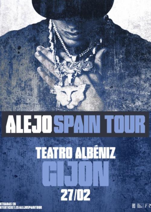 Cartel de Concierto de Alejo en Gijón