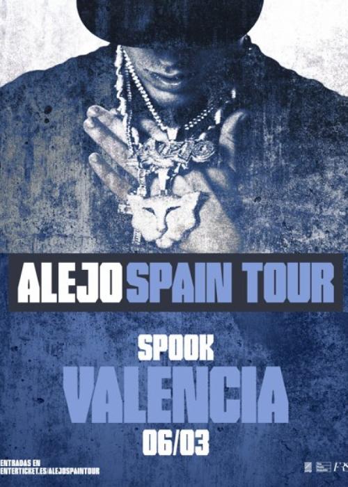 Cartel de Concierto de Alejo en Valencia
